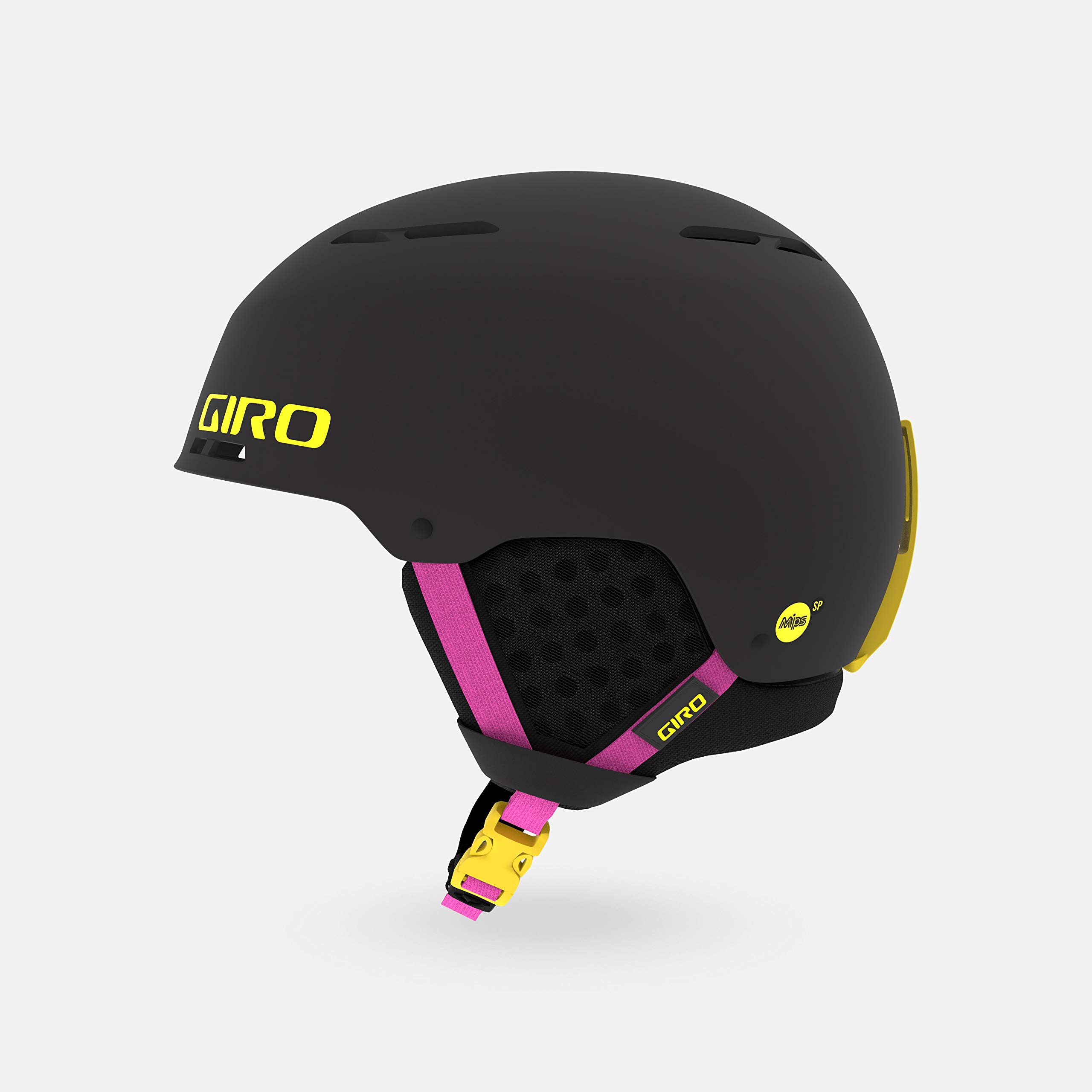 Giro Men's Snow Emerge Spherical MIPS Ski Helmets Matte Black/Neon